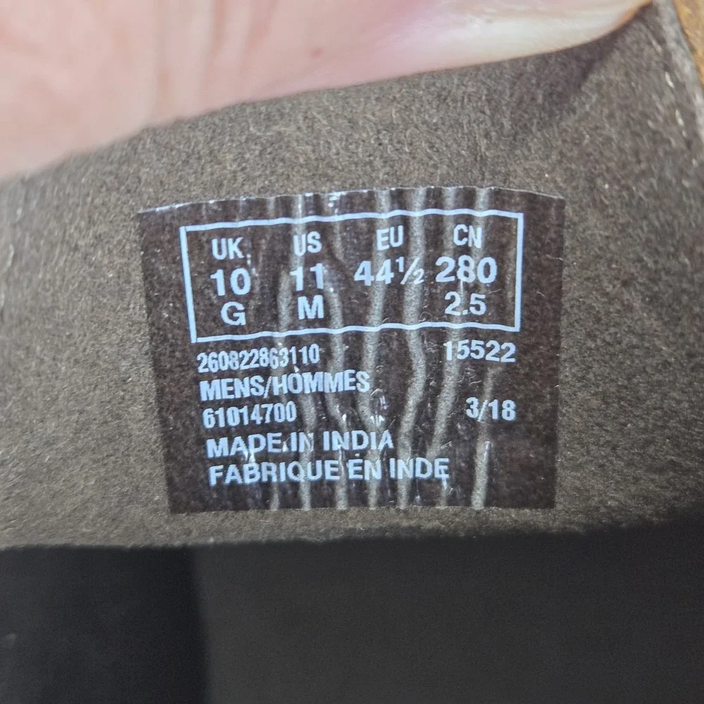 Clark's Bushacre Chukka Boots Dark Brown Men's Size 11 Model 15522